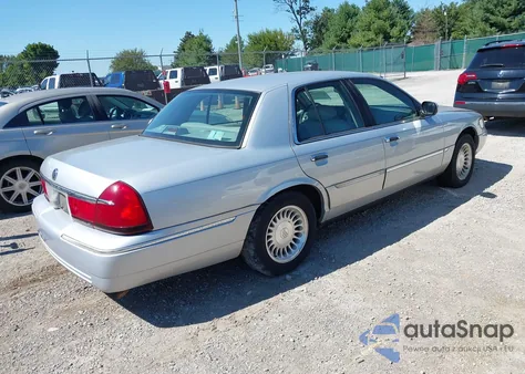 2002 Mercury Grand Marquis Ls from USA, damaged, VIN 2MEFM75W32X623295